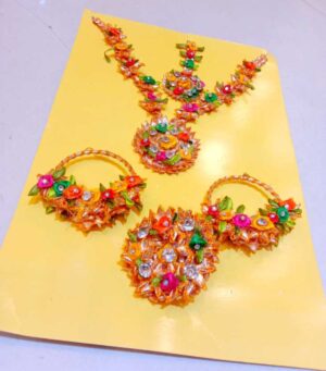 Gota Jewlery Set (Copper Multi)