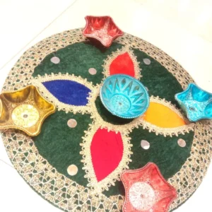 Mehndi Rasam Plate