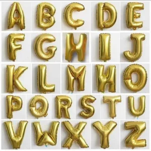 Letter Foil Balloon (16")