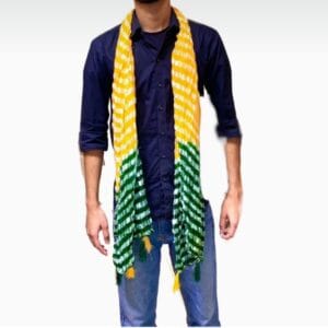 Mehndi Patkas for Boys (Yellow Green) (6 pcs Pack)