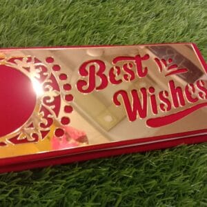 Best Wishes Velvet Folder Envelop