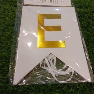Bride To Be Card Chain (White)