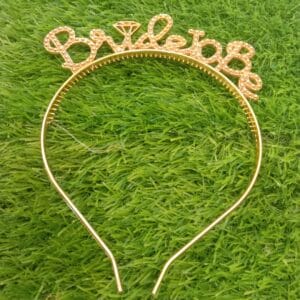 Bride To Be Crown (Plastic) (Gold)