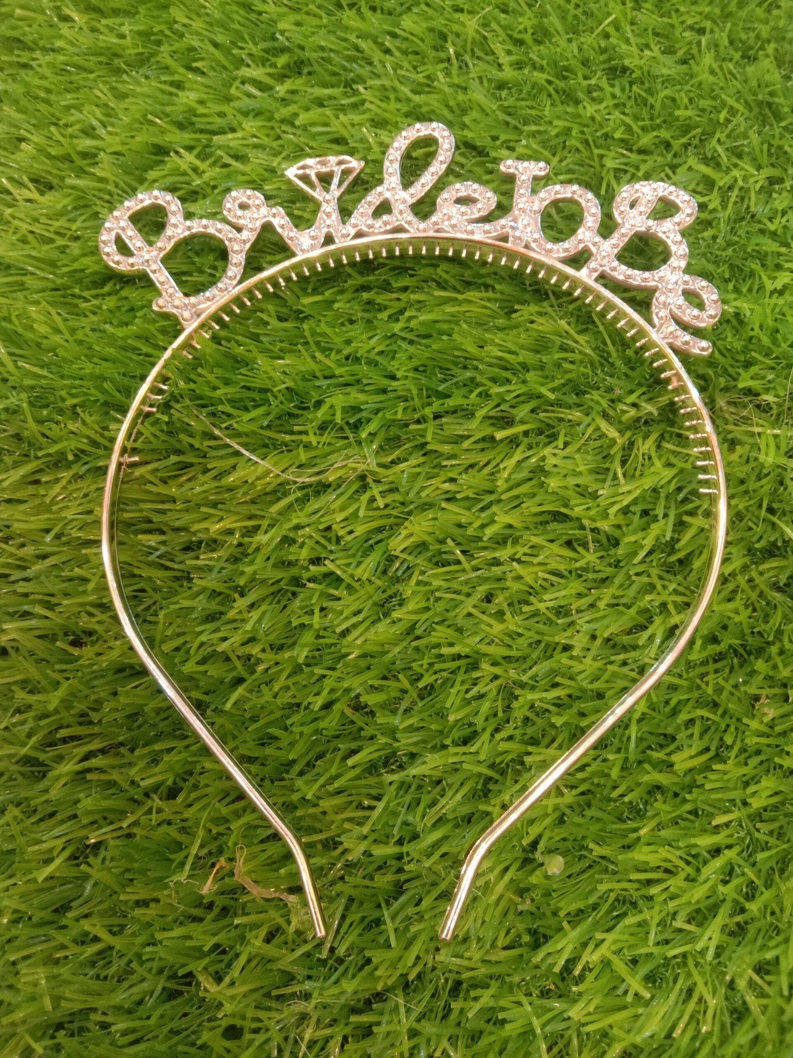 Bride To Be Crown (Plastic) (Silver)