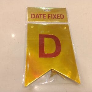 Date Fix Card Chain (Gold)
