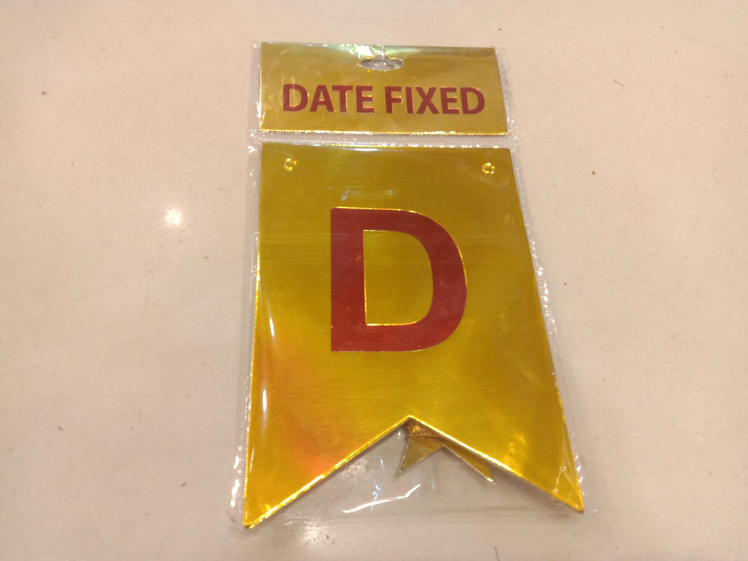 Date Fix Card Chain (Gold)