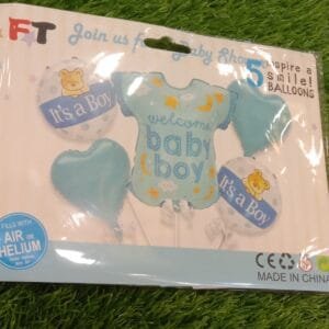 Its a Boy Foil Balloon Set (5 Pcs)