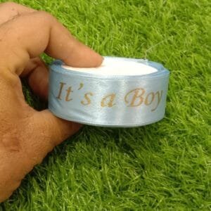 Its a Boy Printed Ribbon (Blue)