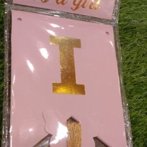 Its a Girl Card Chain (Girl)