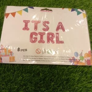 Its a Girl Foil Balloon (Pink) (16 inch)
